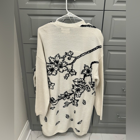 Anthropologie Nadia Floral Cardigan size M - Picture 3 of 5